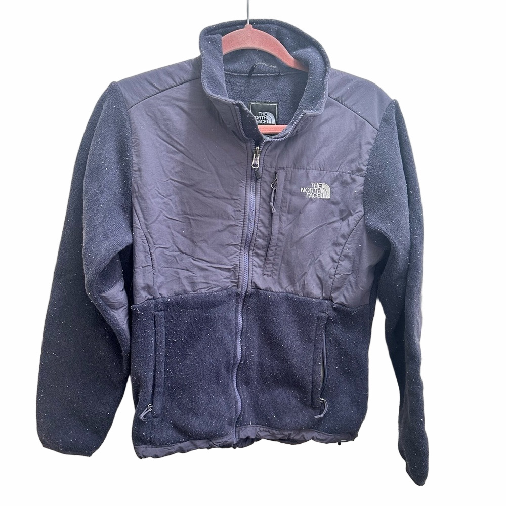 The North Face Purple Fleece Jacket Size Medium